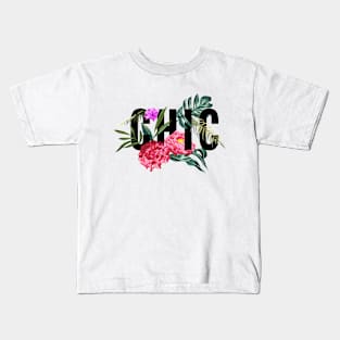 Floral Chic Kids T-Shirt